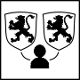 Piktogramm gehoeren alle Familiennamen zum gleichen Wappen